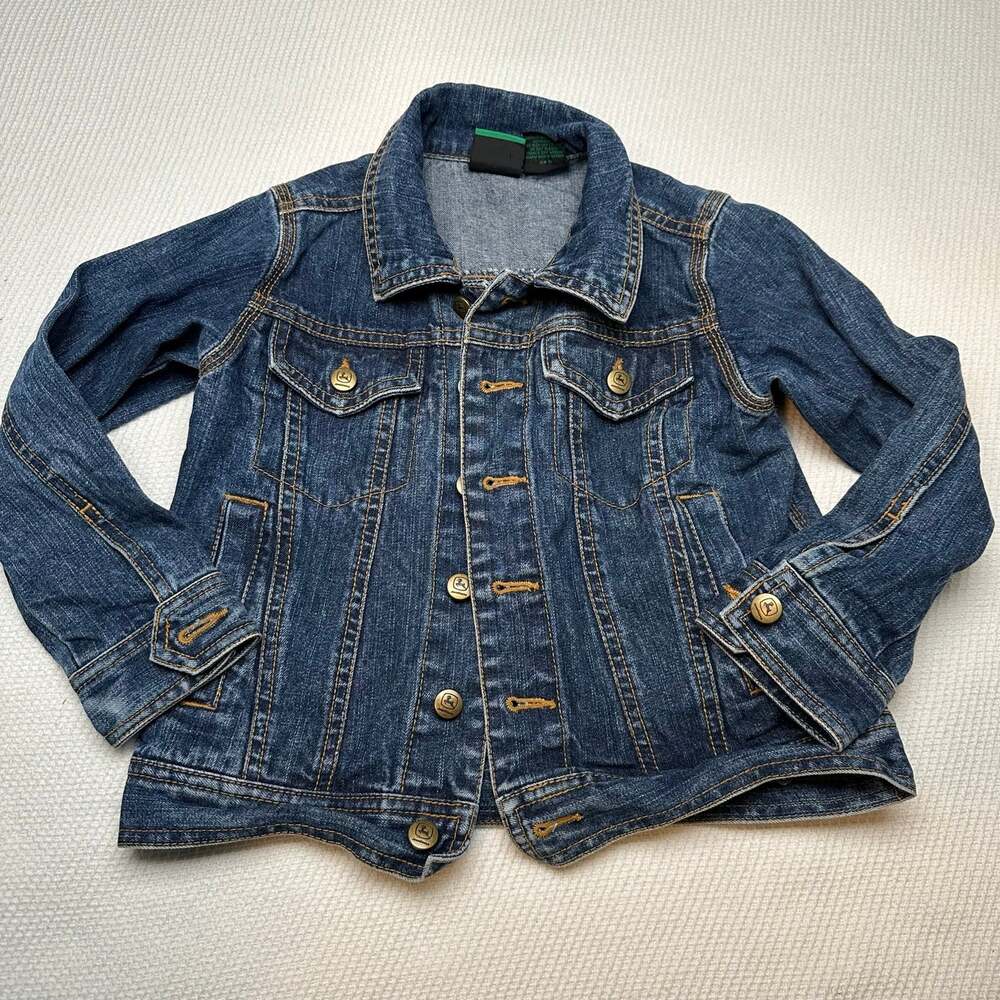 John Deere Denim Trucker Jacket size 4